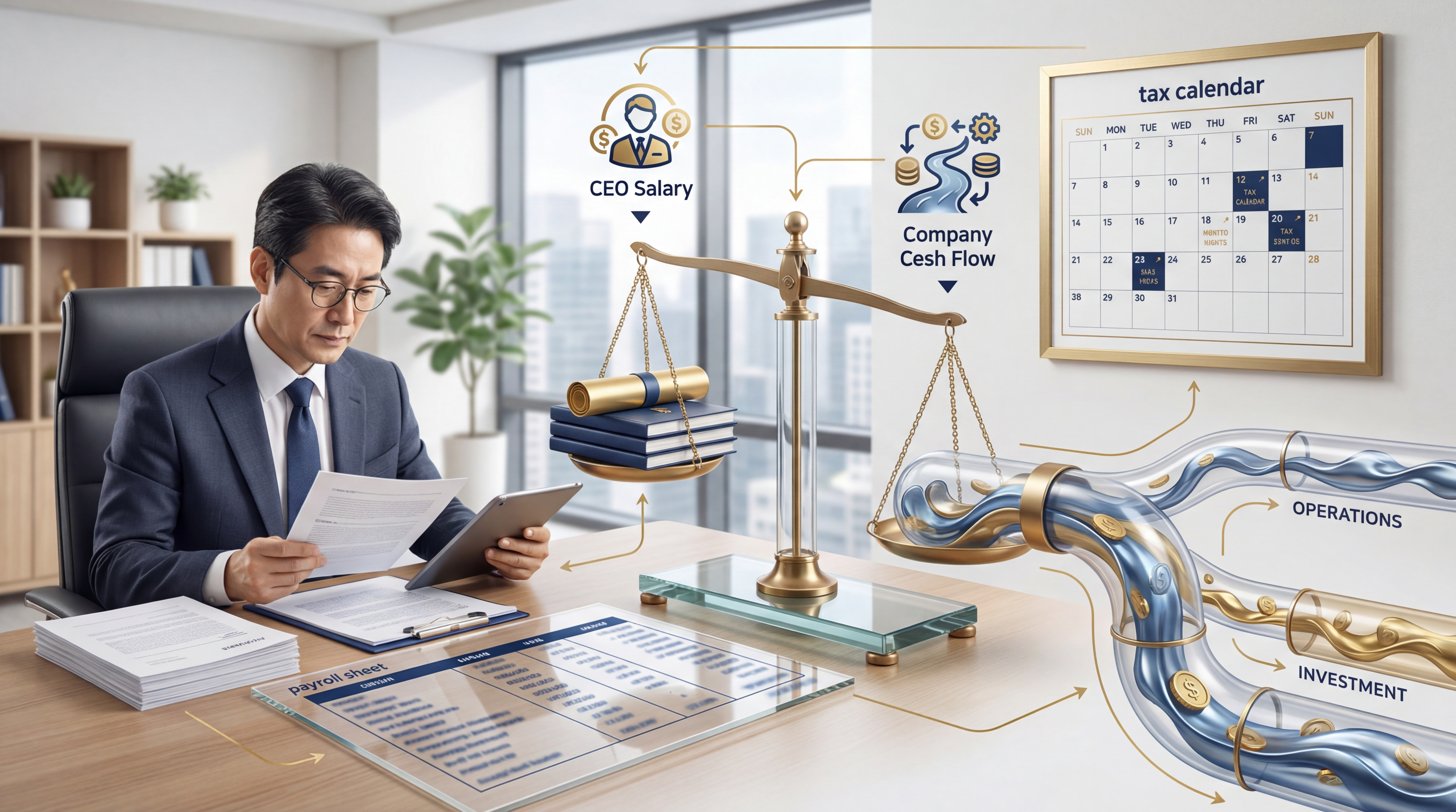 법인전환 후 대표 급여와 회사 현금흐름 밸런스